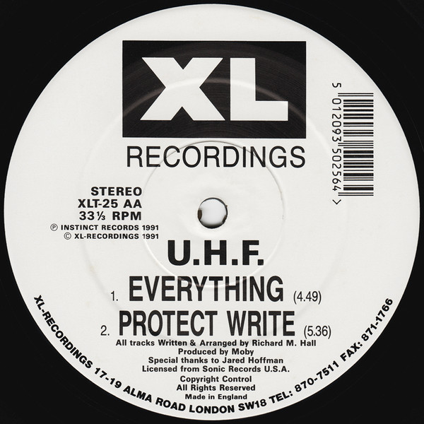 U.H.F. - U.H.F. | XL Recordings (XLT 25) - 5 U.H.F. - U.H.F. | XL Recordings (XLT 25) - 5
