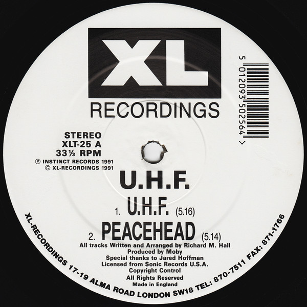 U.H.F. - U.H.F. | XL Recordings (XLT 25) - 4 U.H.F. - U.H.F. | XL Recordings (XLT 25) - 4