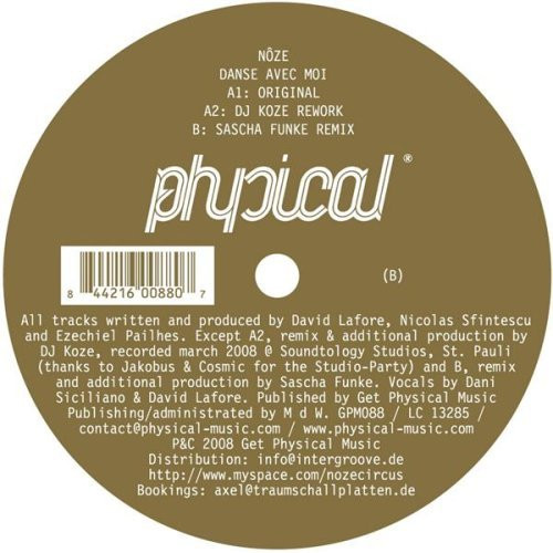 Nôze - Danse Avec Moi | Get Physical Music (GPM088) - main Nôze - Danse Avec Moi | Get Physical Music (GPM088) - main