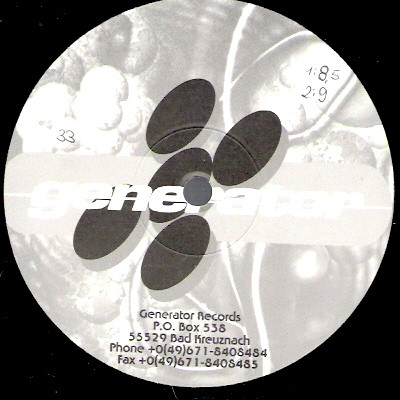 Alien Factory - Destiny | Generator Records (Gen 9126-12) - 3