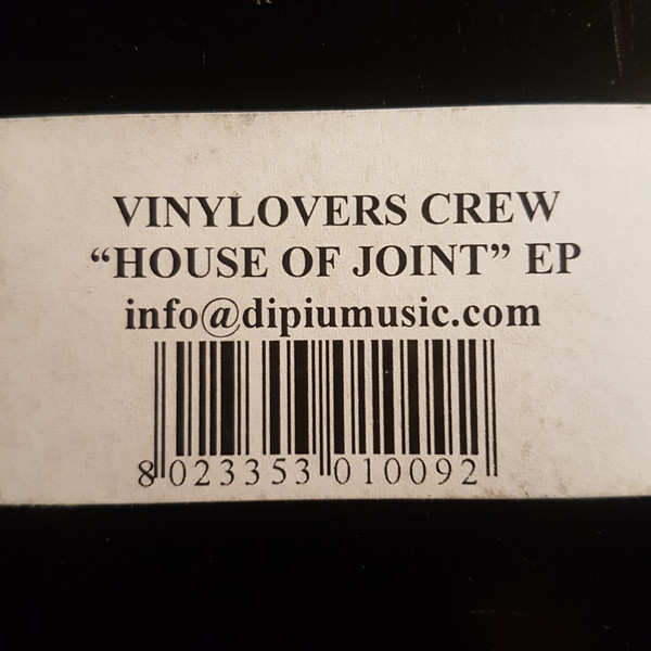 Vinylovers Crew - House Of Joint EP | Bee's Nees (DPU 1009)