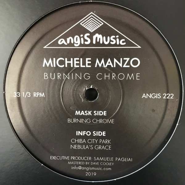 Michele Manzo - Burning Chrome | Angis Music (ANGIS 222) - main