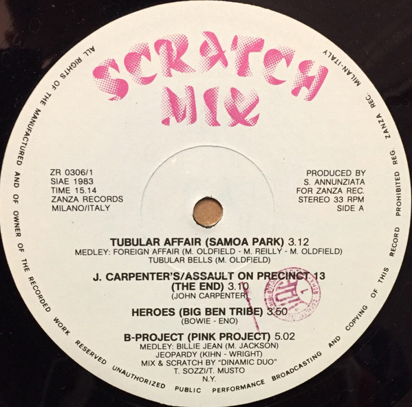 Various - Scratch Mix | Zanza Records (ZR 0306) - 3 Various - Scratch Mix | Zanza Records (ZR 0306) - 3