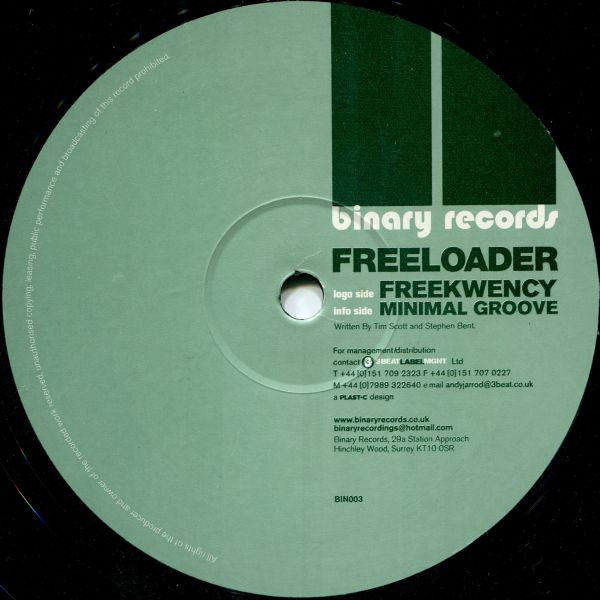 Freeloader - Freekwency / Minimal Groove | Binary Records (BIN003)