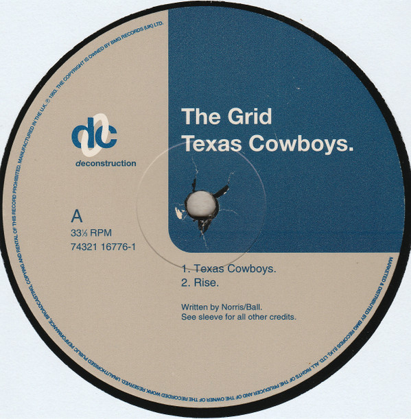 The Grid - Texas Cowboys | Deconstruction (74321 16776-1) - 2 The Grid - Texas Cowboys | Deconstruction (74321 16776-1) - 2