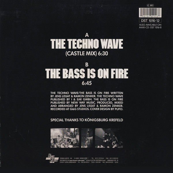 Interactive - The Techno Wave | Dance Street (DST 1016-12) - 2 Interactive - The Techno Wave | Dance Street (DST 1016-12) - 2