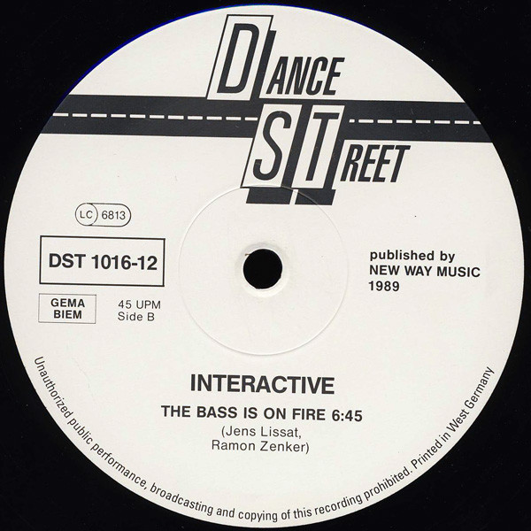 Interactive - The Techno Wave | Dance Street (DST 1016-12) - 4 Interactive - The Techno Wave | Dance Street (DST 1016-12) - 4