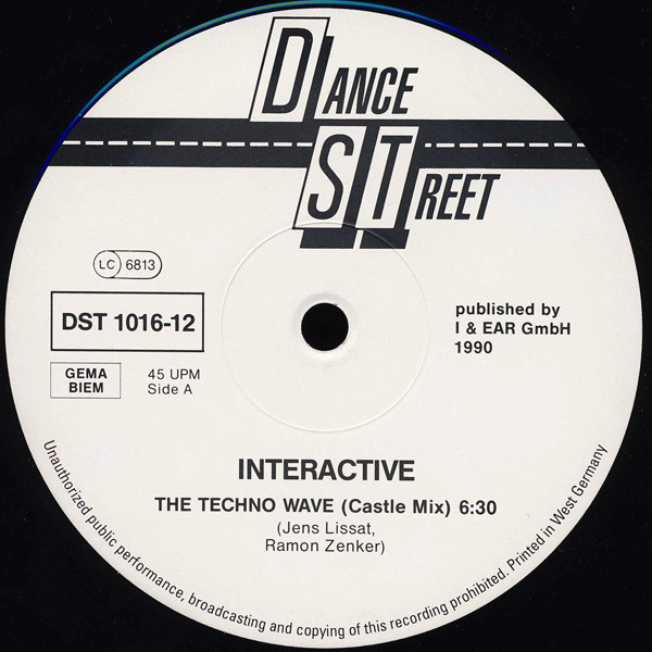 Interactive - The Techno Wave | Dance Street (DST 1016-12) - 3 Interactive - The Techno Wave | Dance Street (DST 1016-12) - 3