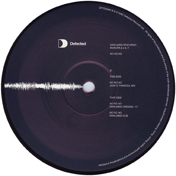 Manijama Featuring Mukupa & L'il T - No No No | Defected (DFTD058R) - 3 Manijama Featuring Mukupa & L'il T - No No No | Defected (DFTD058R) - 3