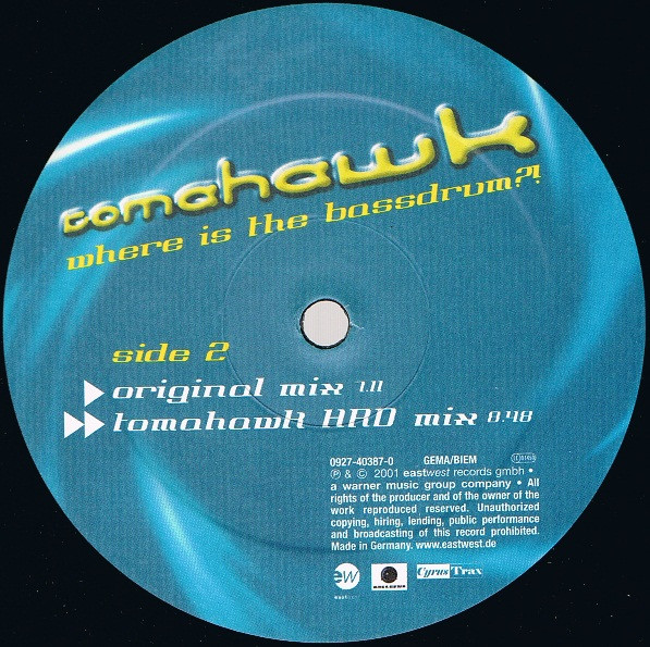 Tomahawk - Where Is The Bassdrum?! | Fuel Records (0927-40387-0) - 4