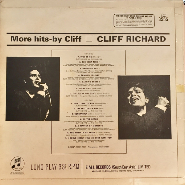 More Hits - By Cliff