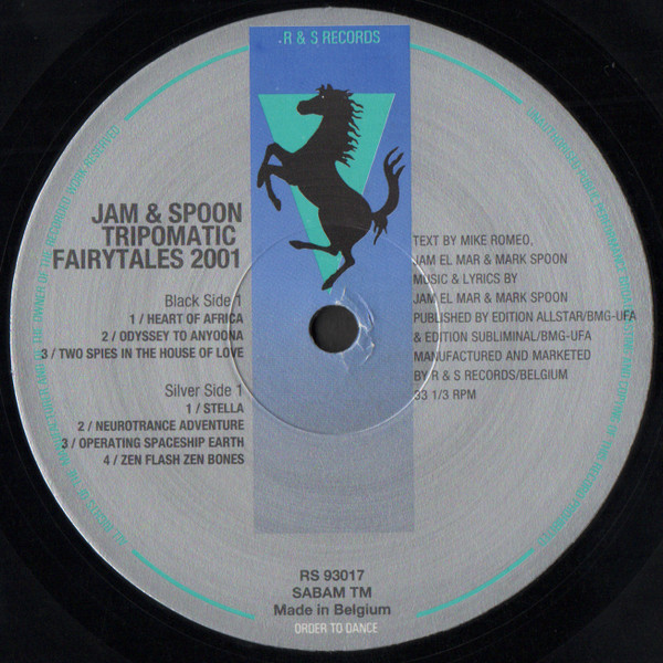 Jam & Spoon - Tripomatic Fairytales 2001 | R & S Records (RS 93017) - 4