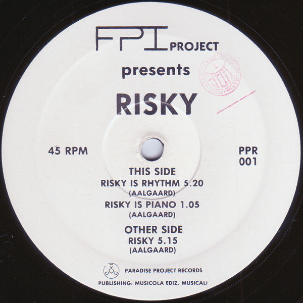 FPI Project - Risky | Paradise Project Records (PPR 001) - 2