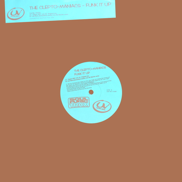 The Clepto-Maniacs - Funk It Up | Ultra Vinyl (VU310)