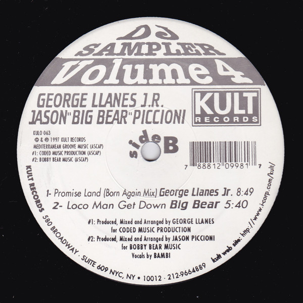 Various - DJ Sampler (Volume 4) | Kult Records (KULO 063) - 2 Various - DJ Sampler (Volume 4) | Kult Records (KULO 063) - 2