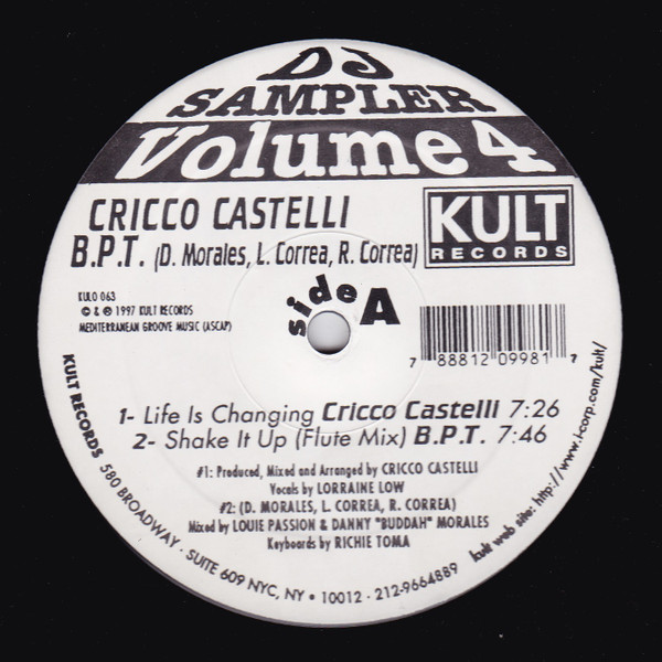 Various - DJ Sampler (Volume 4) | Kult Records (KULO 063) - main Various - DJ Sampler (Volume 4) | Kult Records (KULO 063) - main