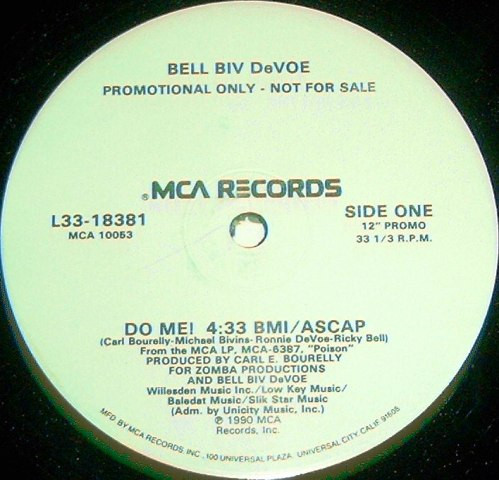 Bell Biv DeVoe - Do Me! | MCA Records (L33-18381)