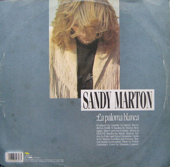 Sandy Marton - La Paloma Blanca | Ibiza Records (IBZ 655032 6) - 2