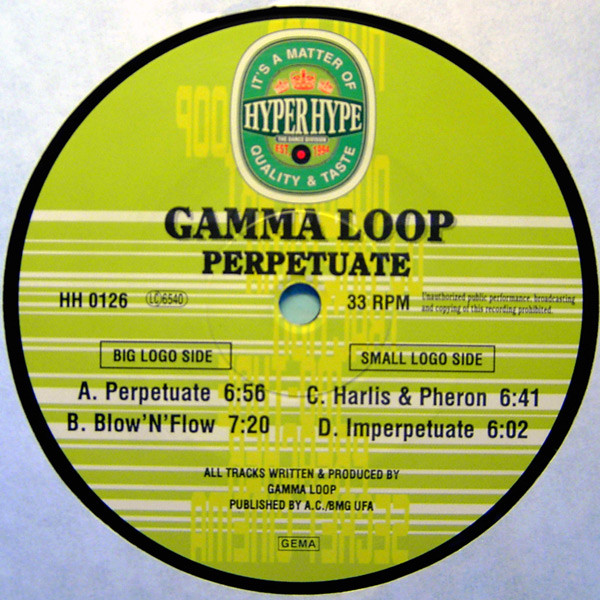 Gamma Loop - Perpetuate | Hyper Hype (HH 0126)