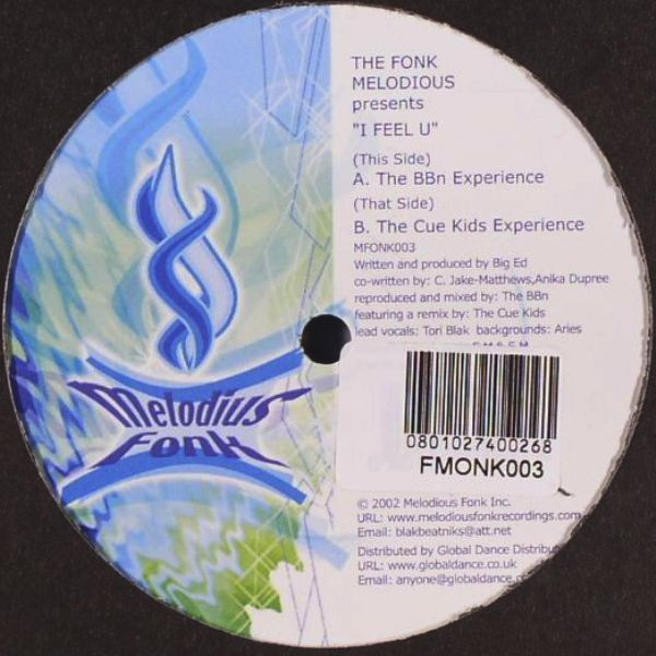 The Fonk Melodious - I Feel U | Melodius Fonk Recordings (MFONK003)