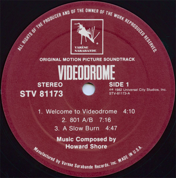 Videodrome (Original Motion Picture Soundtrack)