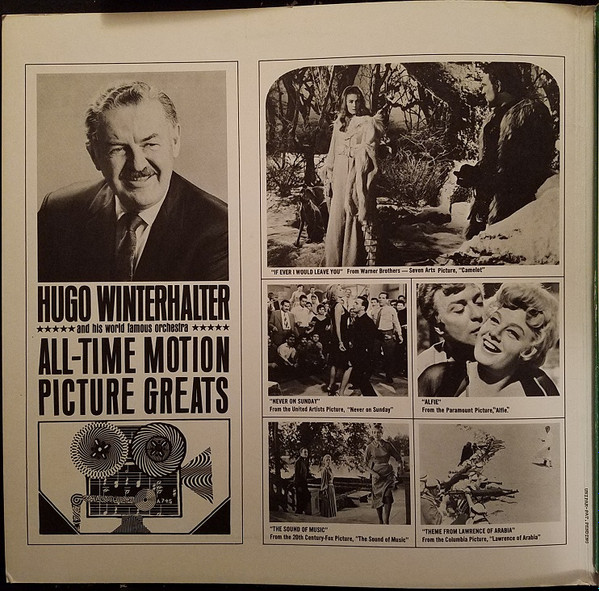 Hugo Winterhalter And His World Famous Orchestra - All-Time Movie Greats | Musicor Records (M2S-3160) - 2 Hugo Winterhalter And His World Famous Orchestra - All-Time Movie Greats | Musicor Records (M2S-3160) - 2
