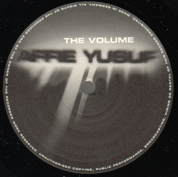 Affie Yusuf - The Volume | Superstition (Superstition 2054) - 3 Affie Yusuf - The Volume | Superstition (Superstition 2054) - 3