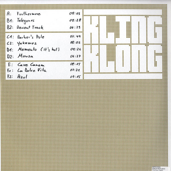 Martin Eyerer - Word Of Mouth | Kling Klong (KLING 020) - 2 Martin Eyerer - Word Of Mouth | Kling Klong (KLING 020) - 2