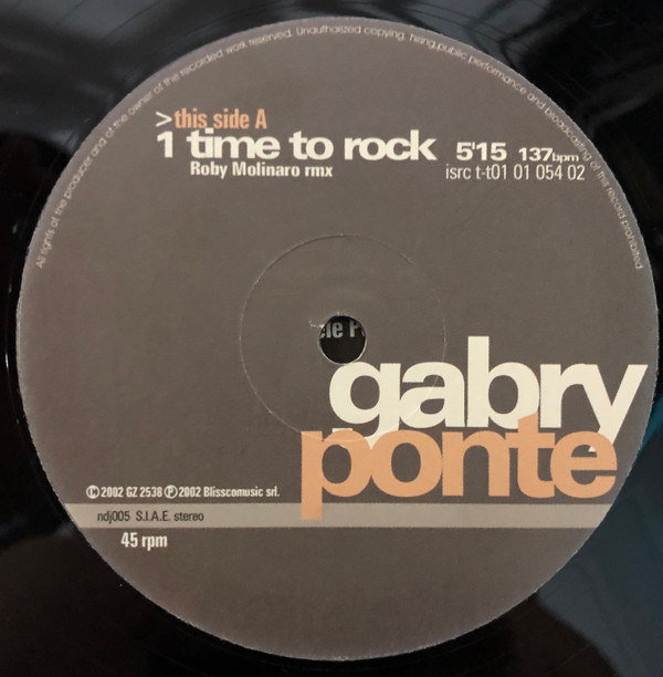 Gabry Ponte - Time To Rock | National Dj Event (NDJ005) - 3 Gabry Ponte - Time To Rock | National Dj Event (NDJ005) - 3