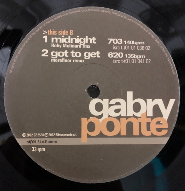 Gabry Ponte - Time To Rock | National Dj Event (NDJ005) - 4 Gabry Ponte - Time To Rock | National Dj Event (NDJ005) - 4