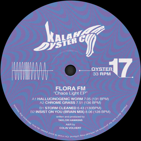 Flora FM - Chaos Light EP | Kalahari Oyster Cult (OYSTER17) - main Flora FM - Chaos Light EP | Kalahari Oyster Cult (OYSTER17) - main