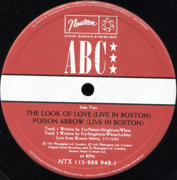 ABC - King Without A Crown | Neutron Records (NTXG 113) - 4 ABC - King Without A Crown | Neutron Records (NTXG 113) - 4