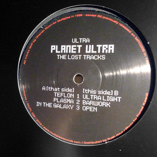Ultra - Planet Ultra - The Lost Tracks | Multiplex (MUPL 029) - 2