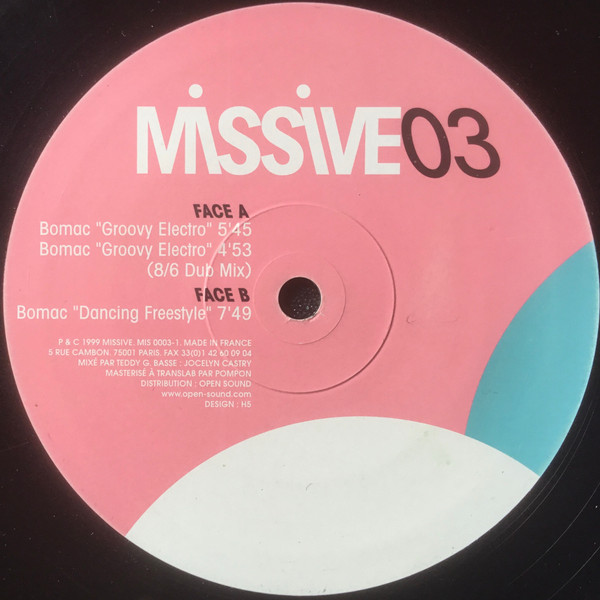 Bomac - Groovy Electro | Missive (MISSIVE 03) - 3