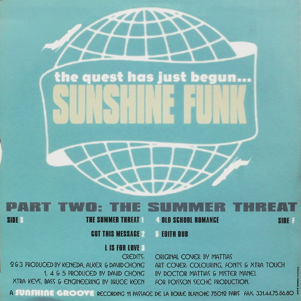 Sunshine Funk Featuring Keneda - Part Two: The Summer Threat | Sunshine Groove (SUN FUNK 02) - 2 Sunshine Funk Featuring Keneda - Part Two: The Summer Threat | Sunshine Groove (SUN FUNK 02) - 2