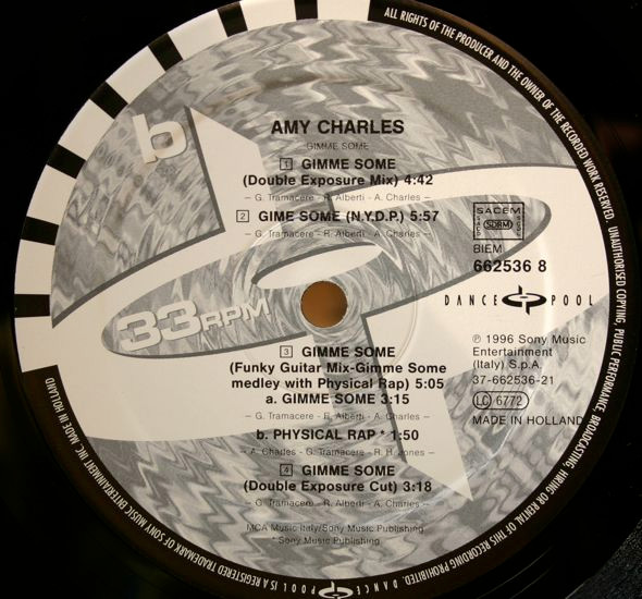 Amy Charles - Gimme Some | Dance Pool (DAN 662536 8) - 4