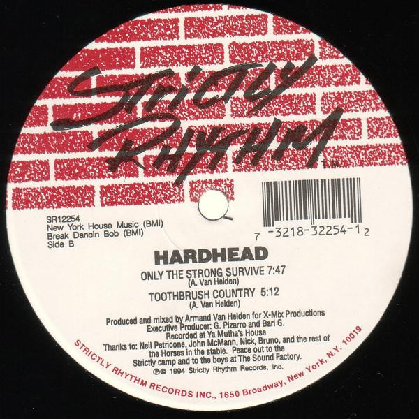 Hardhead - New York Express | Strictly Rhythm (SR12254) - 2