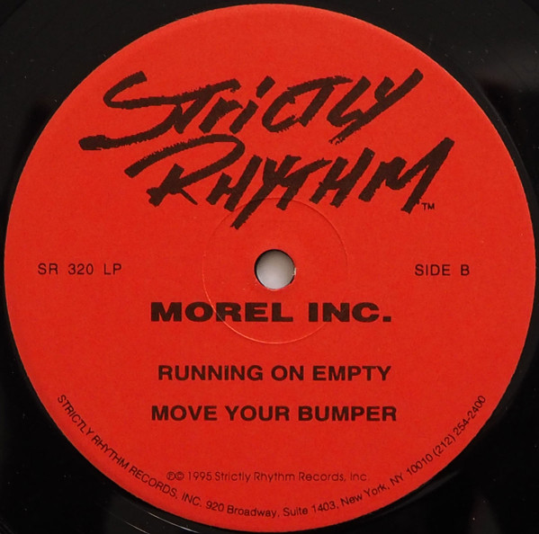 Morel Inc. - N.Y.C. Jam Session | Strictly Rhythm (SR 320 LP) - 3 Morel Inc. - N.Y.C. Jam Session | Strictly Rhythm (SR 320 LP) - 3