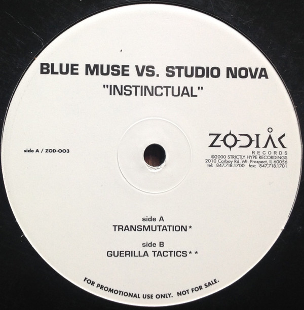 Blue Muse Vs. Studio Nova - Instinctual | Zodiac Music (ZOD 003) - 3