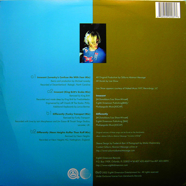 Q-Burns Abstract Message - Re-Routed (The Remixes Part One) | Eighth Dimension Records (EDR 008) - 2