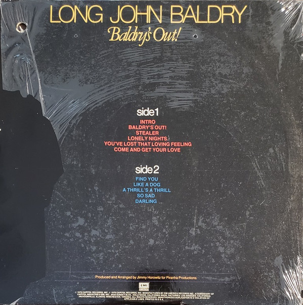 Baldry's Out!