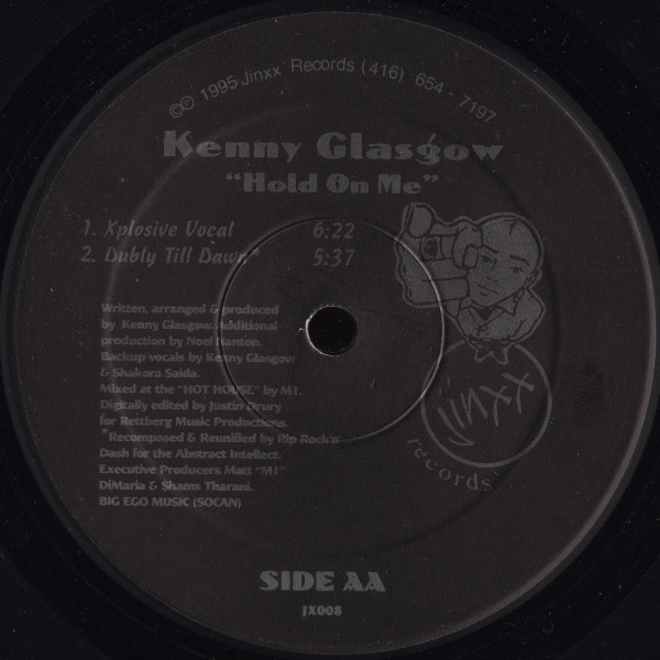 Kenny Glasgow - Hold On Me | Jinxx Records (JX008) - 2