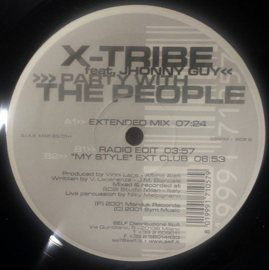 X-Tribe - Party With The People | Marduk Records (MAR 23/01) - main X-Tribe - Party With The People | Marduk Records (MAR 23/01) - main