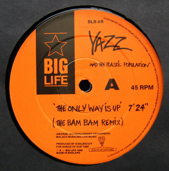 Yazz And The Plastic Population - The Only Way Is Up (The Bam Bam Remixes) | Big Life (BLR 4R) - 3 Yazz And The Plastic Population - The Only Way Is Up (The Bam Bam Remixes) | Big Life (BLR 4R) - 3