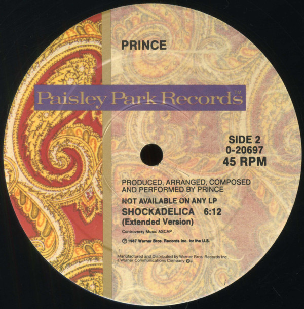 Prince - If I Was Your Girlfriend | Paisley Park (9 20697-0) - 4