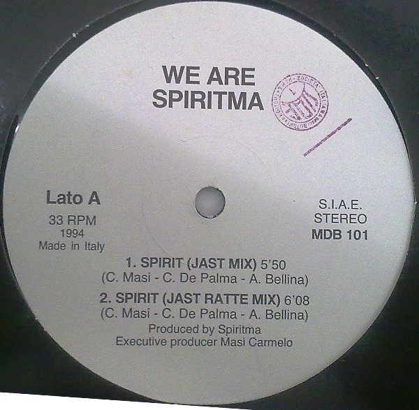 Spiritma - Spirit / Hold On | We Are (MDB 101) - main