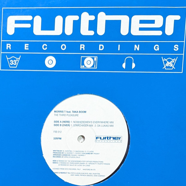 Morris T Feat. Taka Boom - The Third Pleasure | Further Recordings (FIB 012)