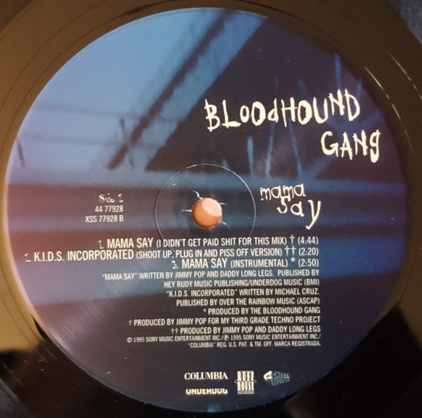 Bloodhound Gang - Mama Say | Columbia (44 77928) - 4 Bloodhound Gang - Mama Say | Columbia (44 77928) - 4