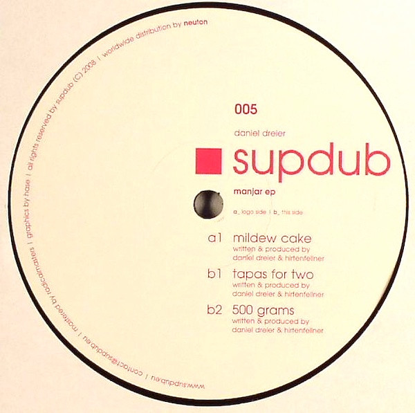 Daniel Dreier - Manjar EP | Supdub (supdub 005) - main Daniel Dreier - Manjar EP | Supdub (supdub 005) - main