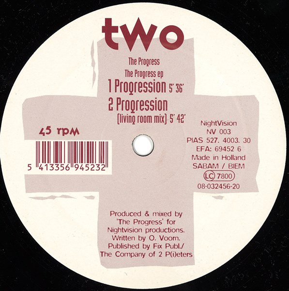The Progress - The Progress EP | Night Vision (NV 003) - 3 The Progress - The Progress EP | Night Vision (NV 003) - 3